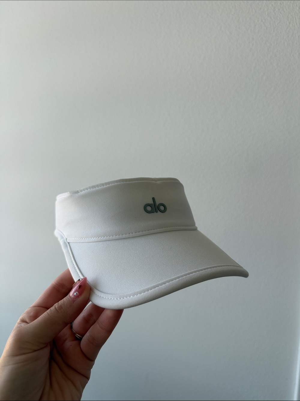 Alo White eclipse Visor